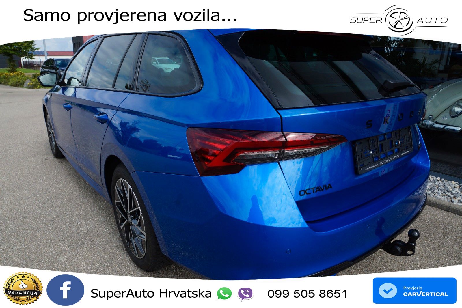 Škoda Octavia Combi 1.5 TSI (150 KS) DSG MATRIX+GR SJED+KAM