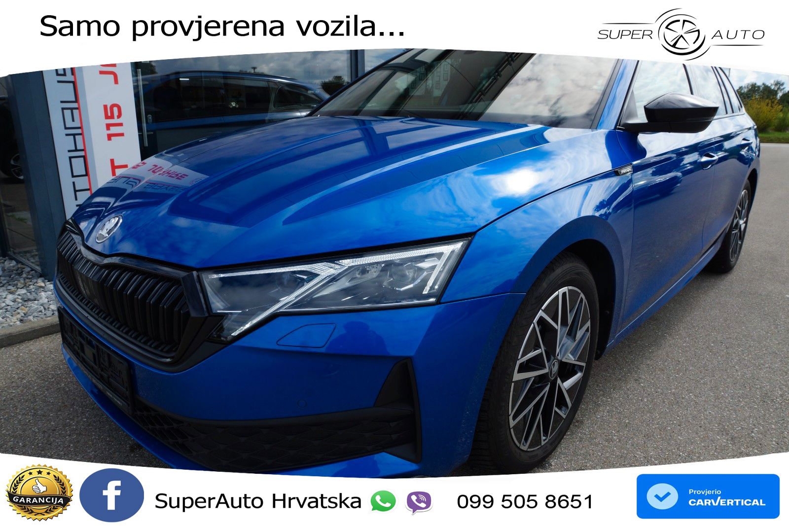 Škoda Octavia Combi 1.5 TSI (150 KS) DSG MATRIX+GR SJED+KAM