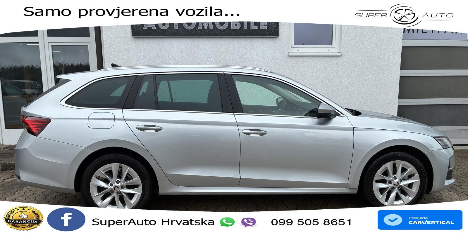 Škoda Octavia Combi 1.5 TSI (150 KS) Selection MATRIX+GR SJED+KAM