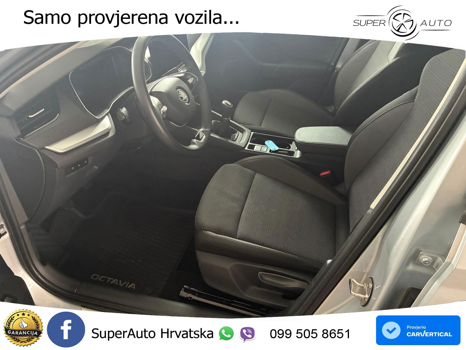 Škoda Octavia Combi 1.5 TSI (150 KS) Selection MATRIX+GR SJED+KAM
