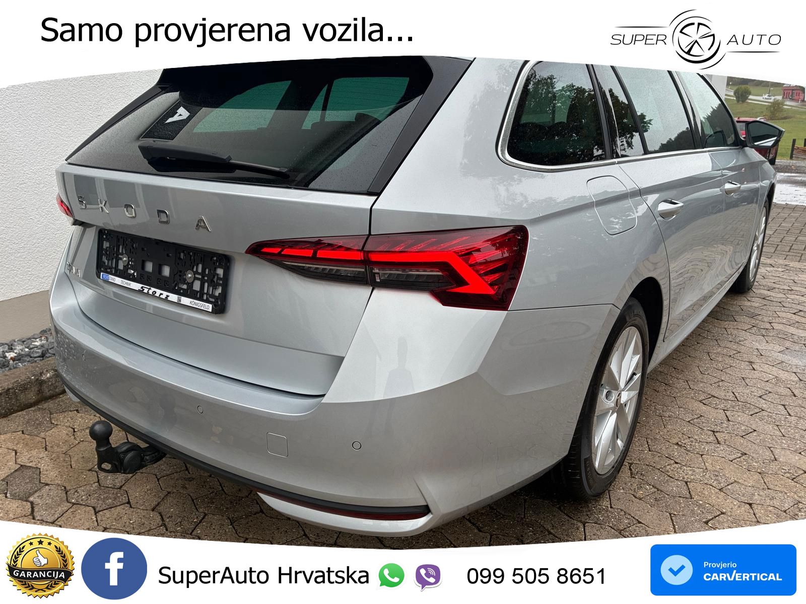 Škoda Octavia Combi 1.5 TSI (150 KS) Selection MATRIX+GR SJED+KAM