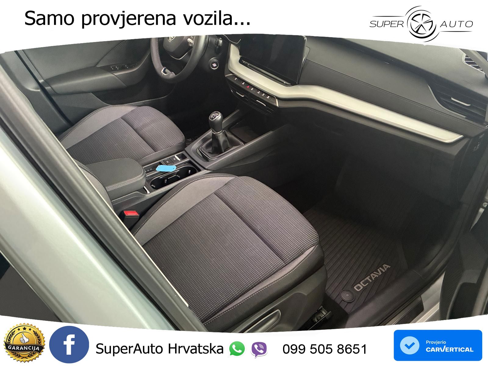 Škoda Octavia Combi 1.5 TSI (150 KS) Selection MATRIX+GR SJED+KAM