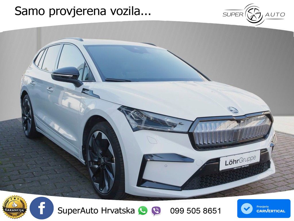 Škoda Enyaq iV 80 82 kWh (204 KS) SportLine MATRIX+GR SJED+KAM