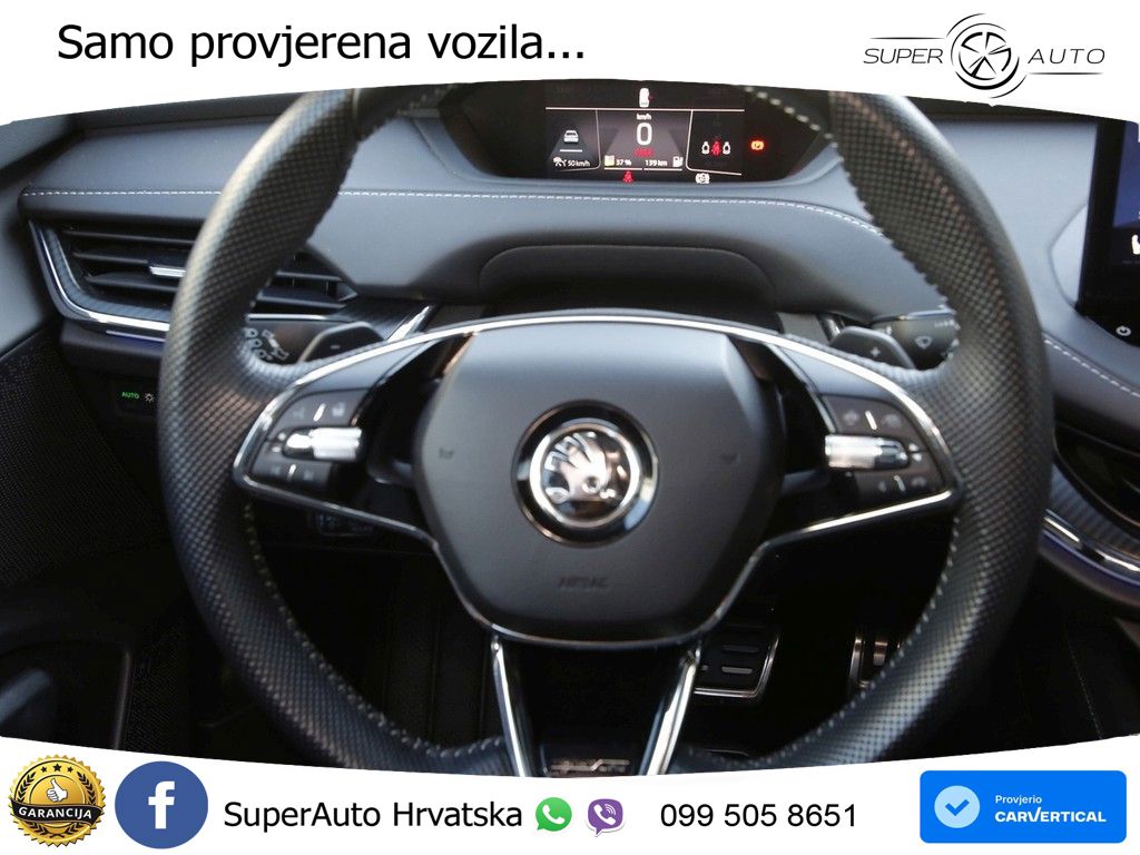Škoda Enyaq iV 80 82 kWh (204 KS) SportLine MATRIX+GR SJED+KAM