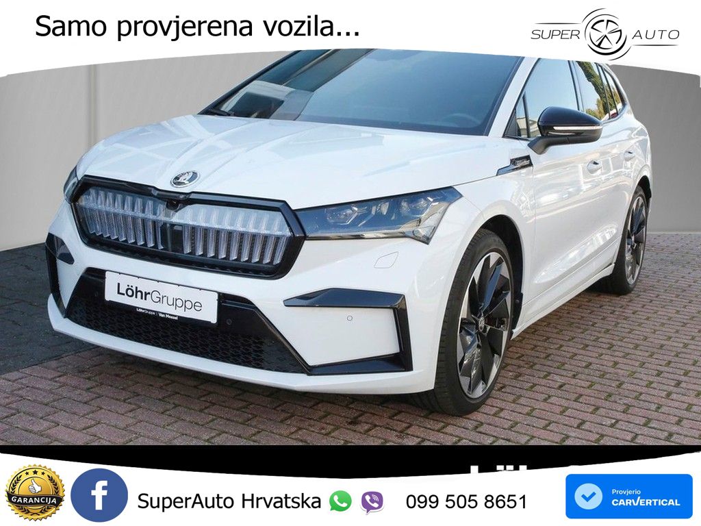 Škoda Enyaq iV 80 82 kWh (204 KS) SportLine MATRIX+GR SJED+KAM