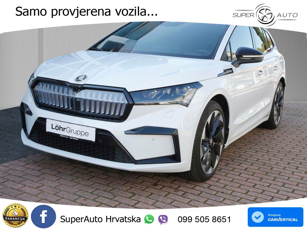 Škoda Enyaq iV 80 82 kWh (204 KS) SportLine MATRIX+GR SJED+KAM