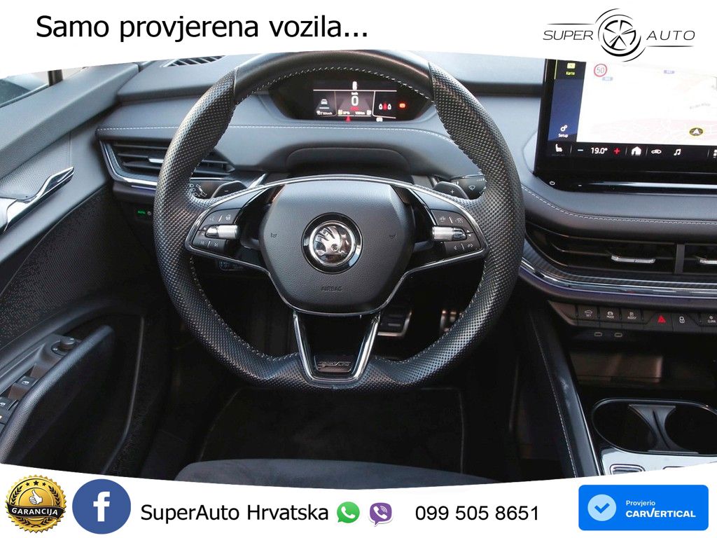 Škoda Enyaq iV 80 82 kWh (204 KS) SportLine MATRIX+GR SJED+KAM