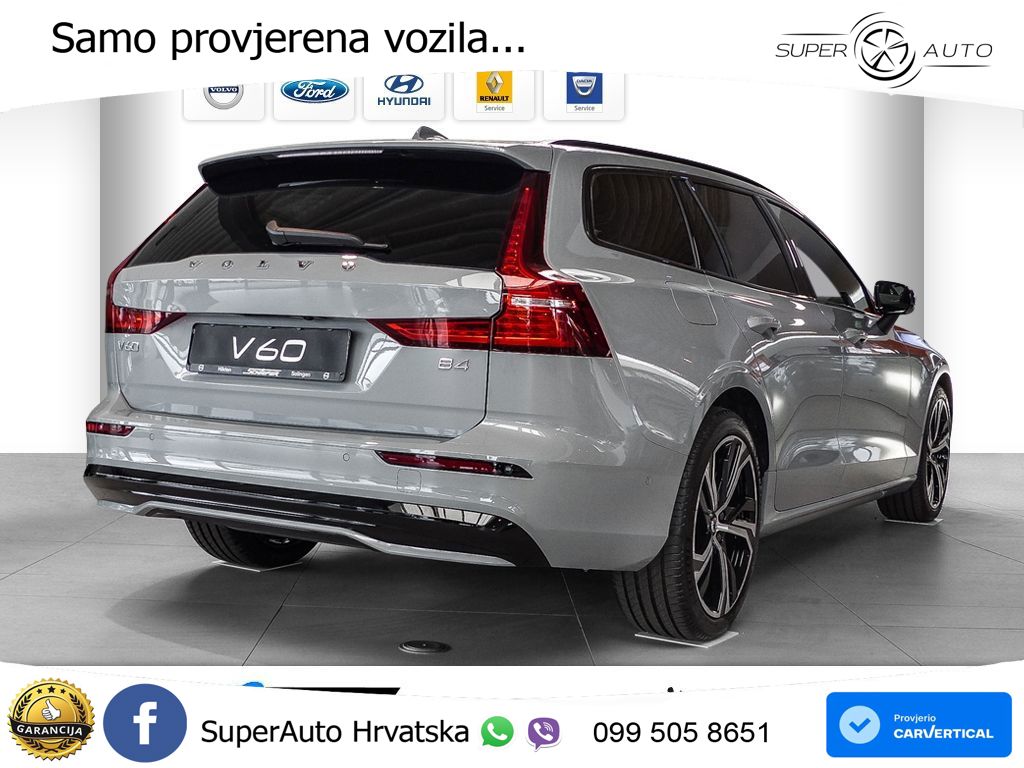 Volvo V60 2.0 B4 Benzin Automatic LED+GR SJED+ACC