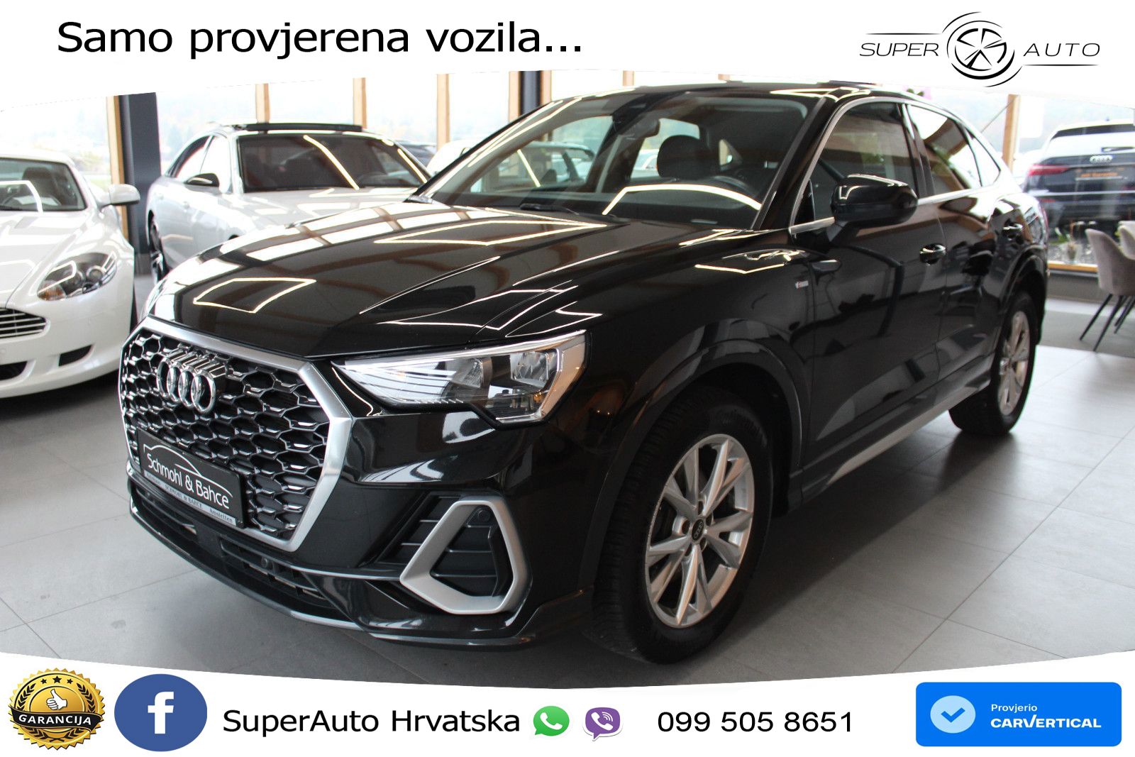 Audi Q3 Sportback 35 TDI (150 KS) S tronic S line LED+GR SJED+ACC