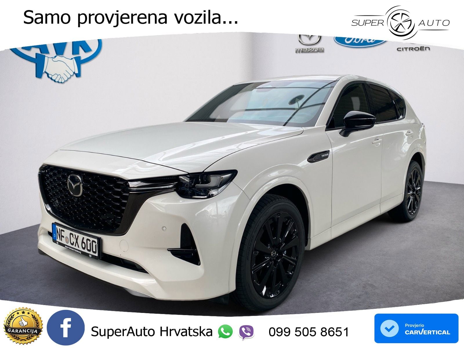 Mazda CX-60 3.3 e-Skyactiv D (254 KS) AWD Automatic LED+GR SJED+ACC