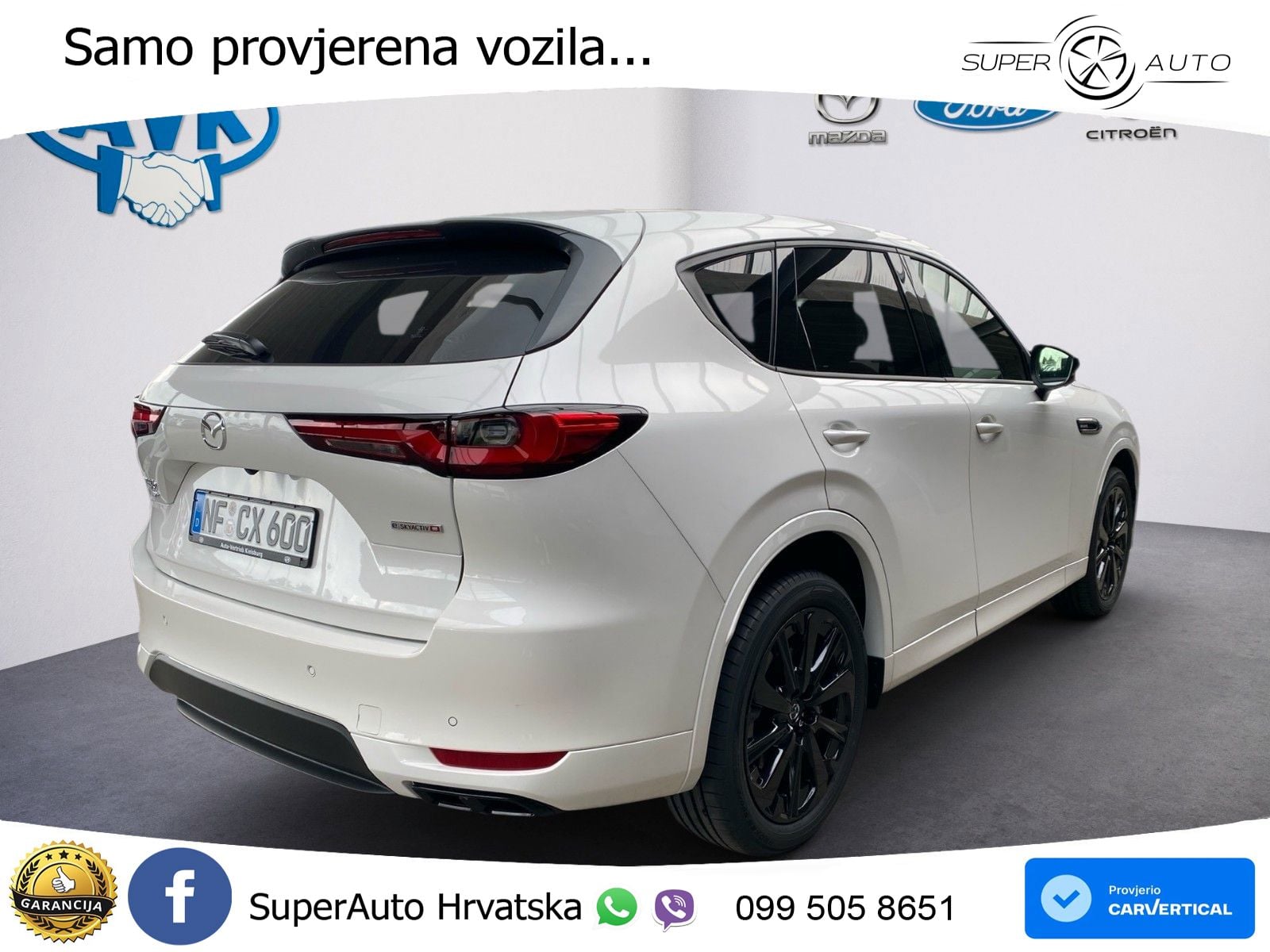 Mazda CX-60 3.3 e-Skyactiv D (254 KS) AWD Automatic LED+GR SJED+ACC