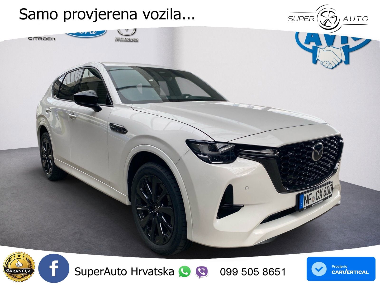 Mazda CX-60 3.3 e-Skyactiv D (254 KS) AWD Automatic LED+GR SJED+ACC