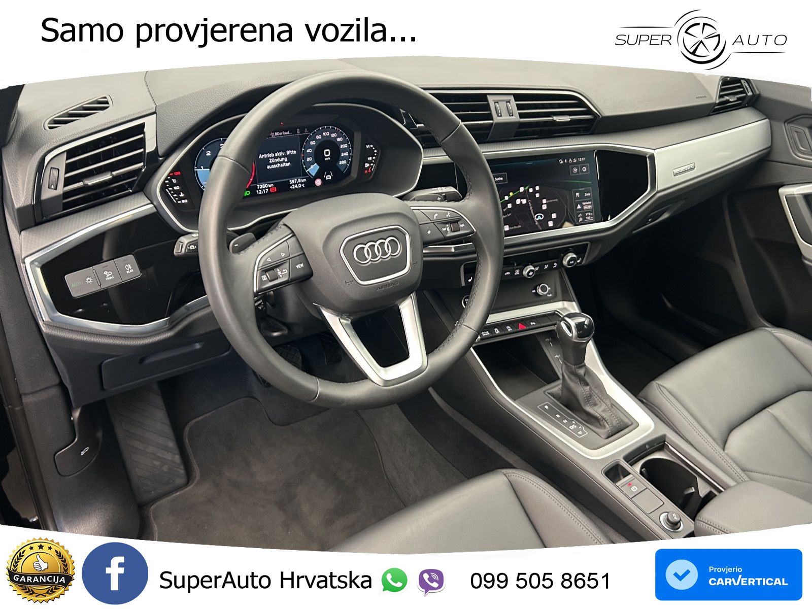 Audi Q3 40 TDI (193 KS) quattro S tronic LED+GR SJED+ACC