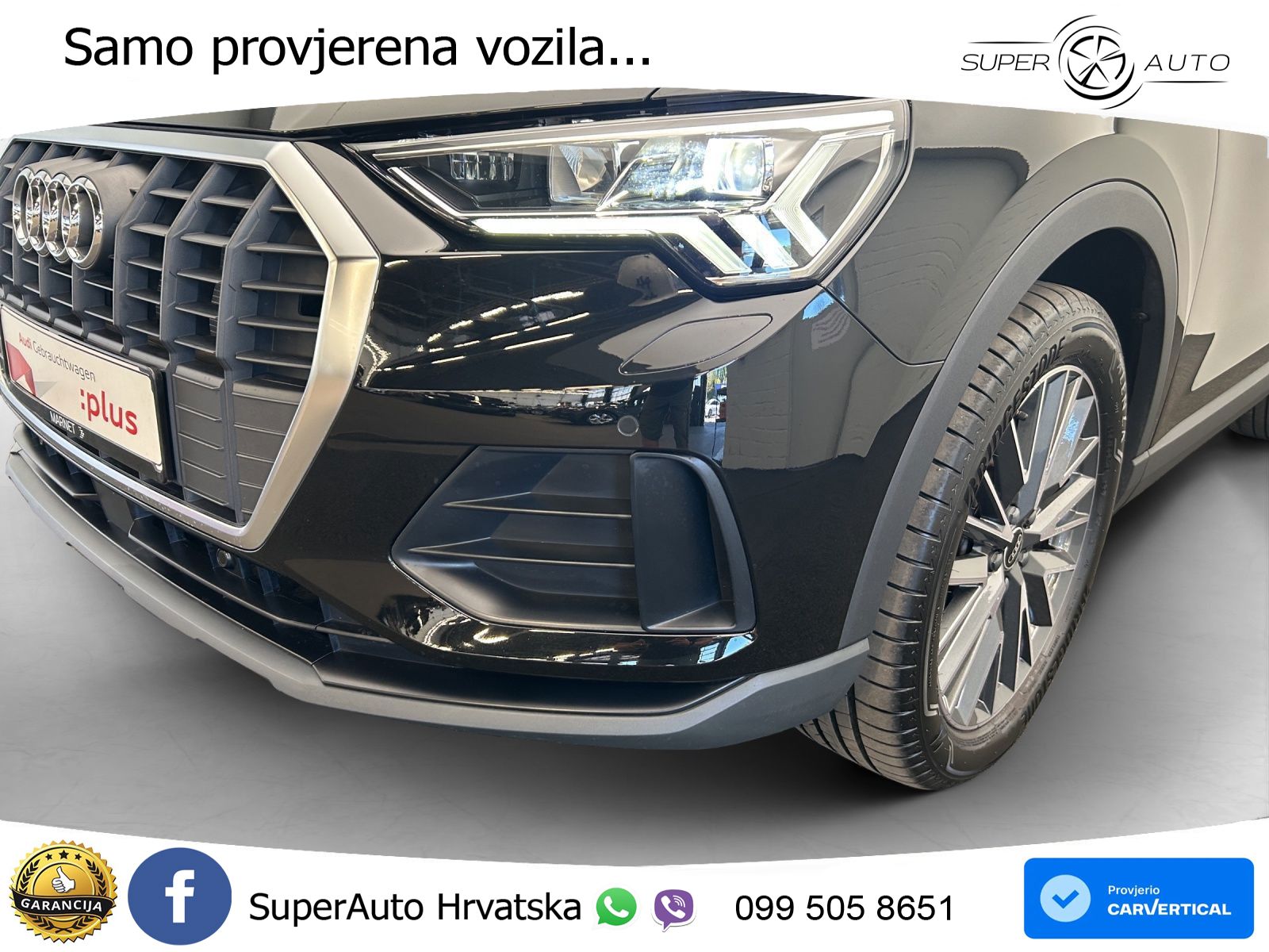 Audi Q3 40 TDI (193 KS) quattro S tronic LED+GR SJED+ACC