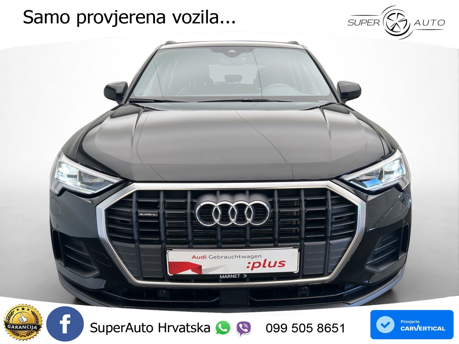 Audi Q3 40 TDI (193 KS) quattro S tronic LED+GR SJED+ACC