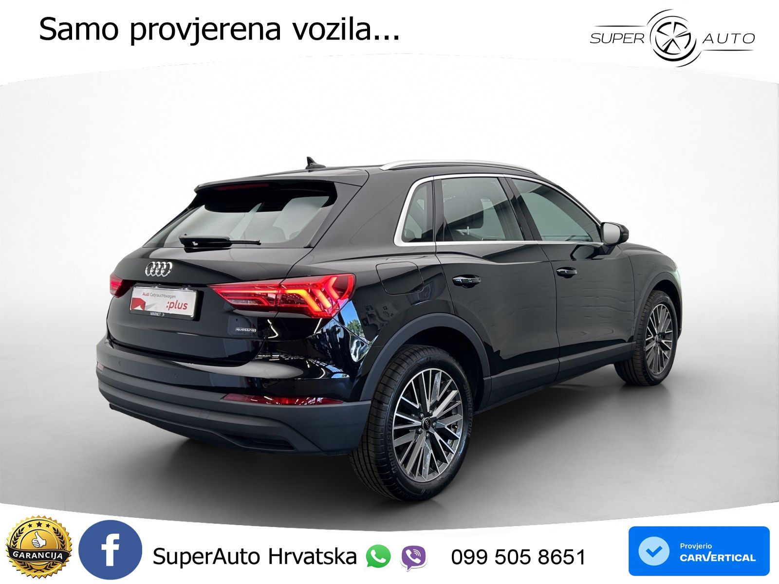 Audi Q3 40 TDI (193 KS) quattro S tronic LED+GR SJED+ACC