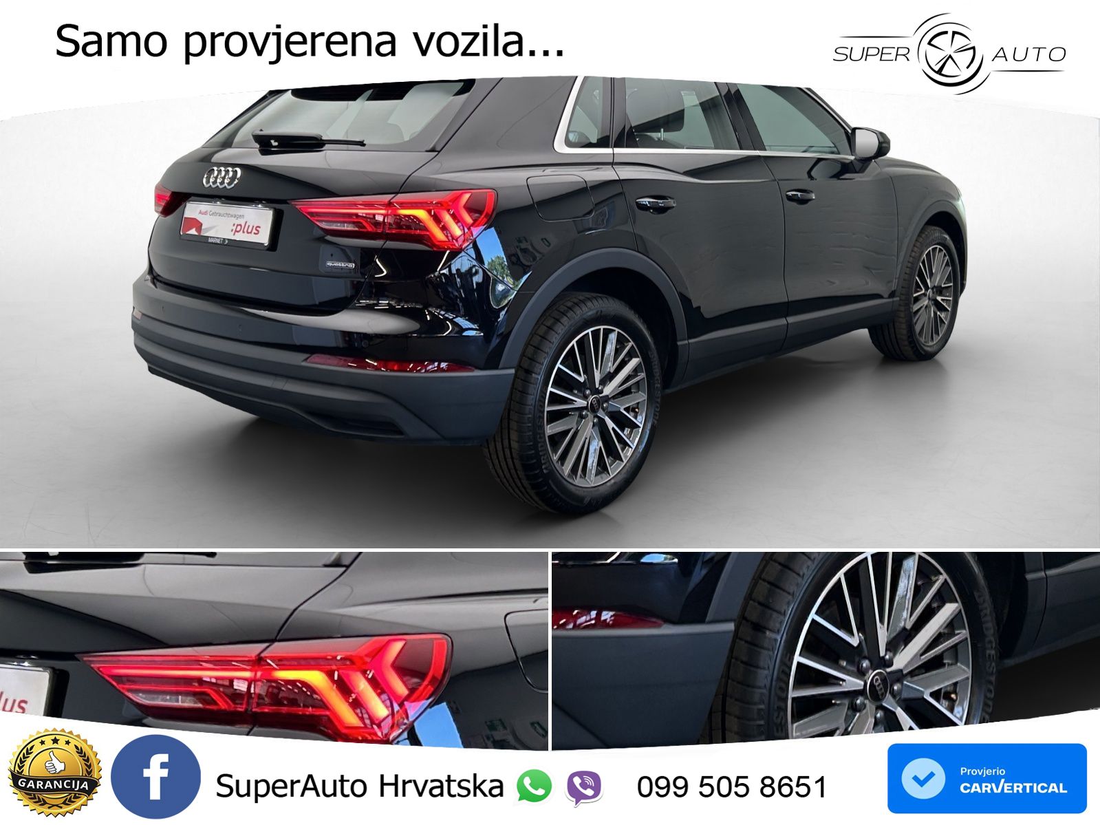 Audi Q3 40 TDI (193 KS) quattro S tronic LED+GR SJED+ACC