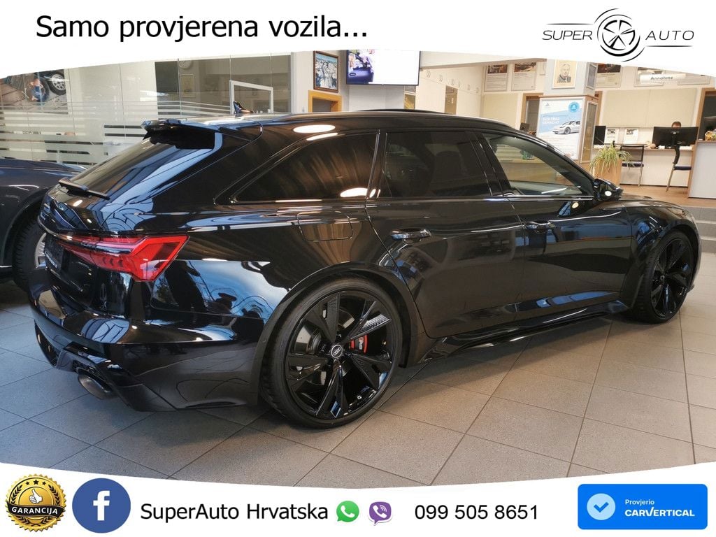 Audi RS6 Avant 4.0 TFSI V8 performance (630 KS)  quattro tiptronic LED+GR SJED+ACC