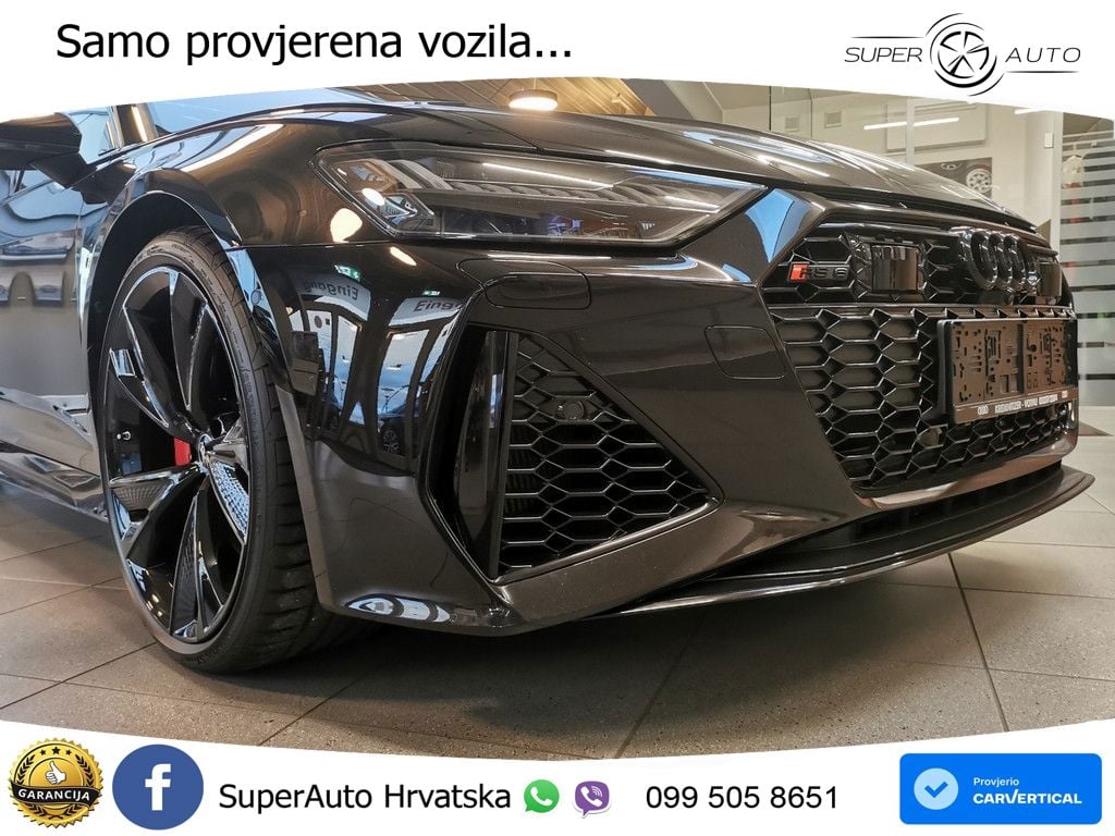 Audi RS6 Avant 4.0 TFSI V8 performance (630 KS)  quattro tiptronic LED+GR SJED+ACC