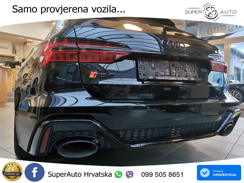 Audi RS6 Avant 4.0 TFSI V8 performance (630 KS)  quattro tiptronic LED+GR SJED+ACC