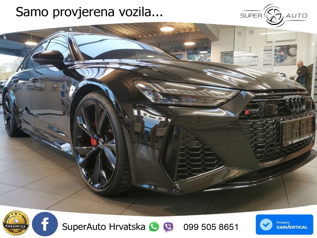 Audi RS6 Avant 4.0 TFSI V8 performance (630 KS)  quattro tiptronic LED+GR SJED+ACC
