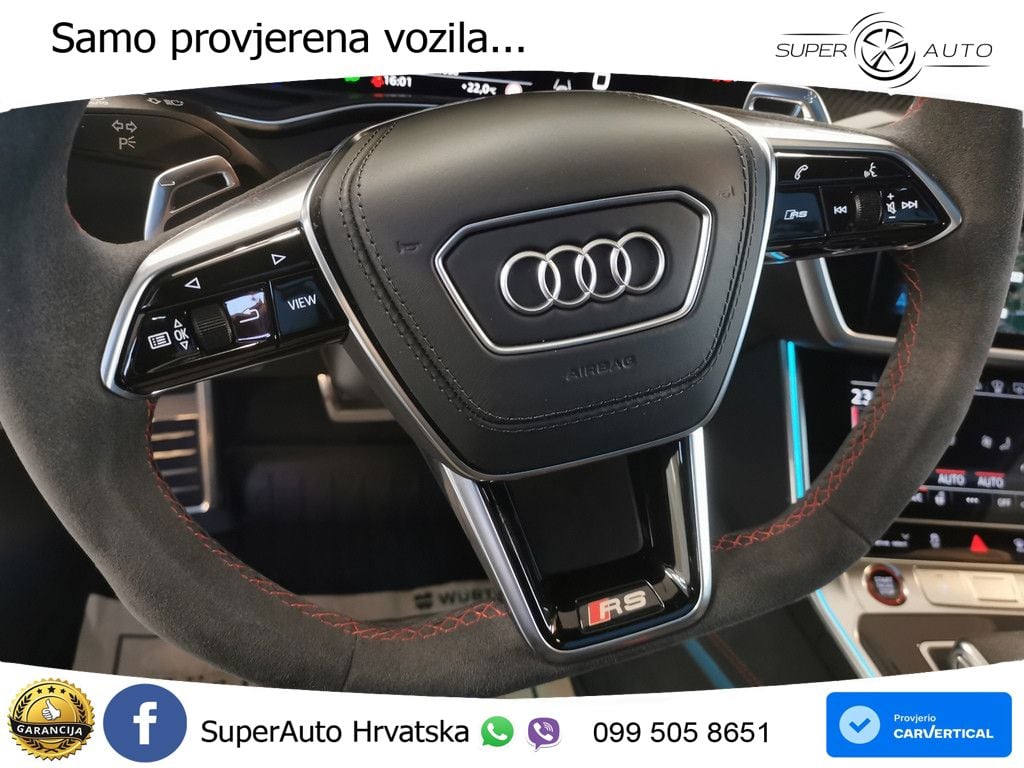 Audi RS6 Avant 4.0 TFSI V8 performance (630 KS)  quattro tiptronic LED+GR SJED+ACC