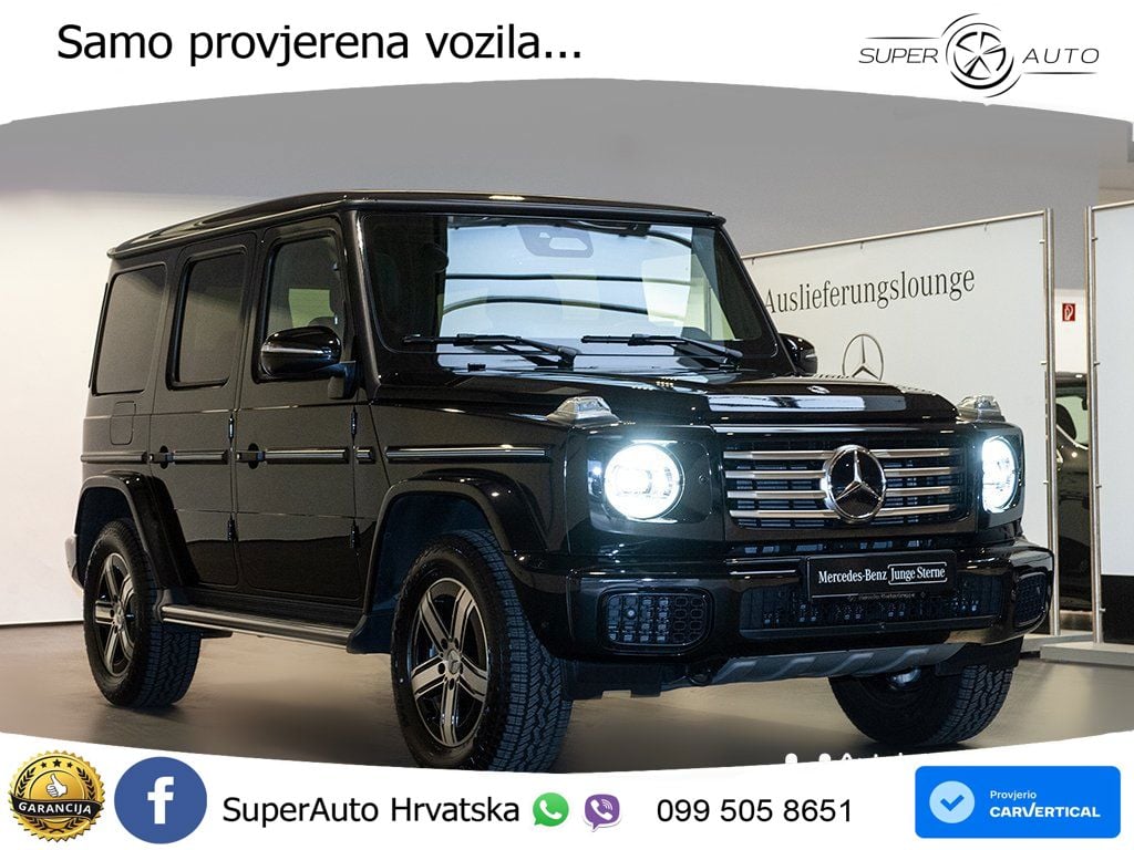 Mercedes G 450d Long (367 KS) 4MATIC 9G-TRONIC Exclusive LED+ACC