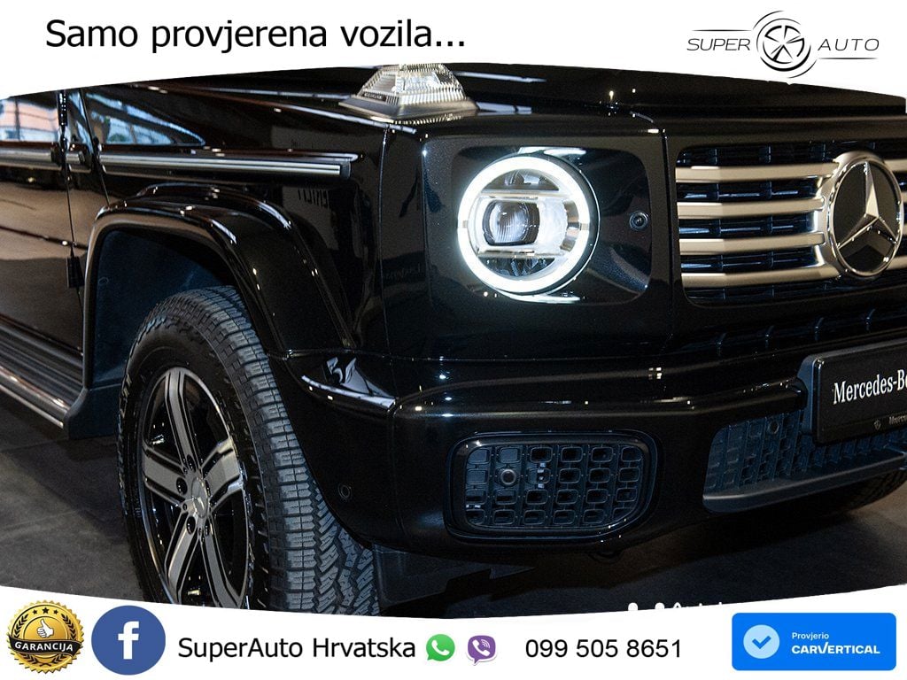 Mercedes G 450d Long (367 KS) 4MATIC 9G-TRONIC Exclusive LED+ACC