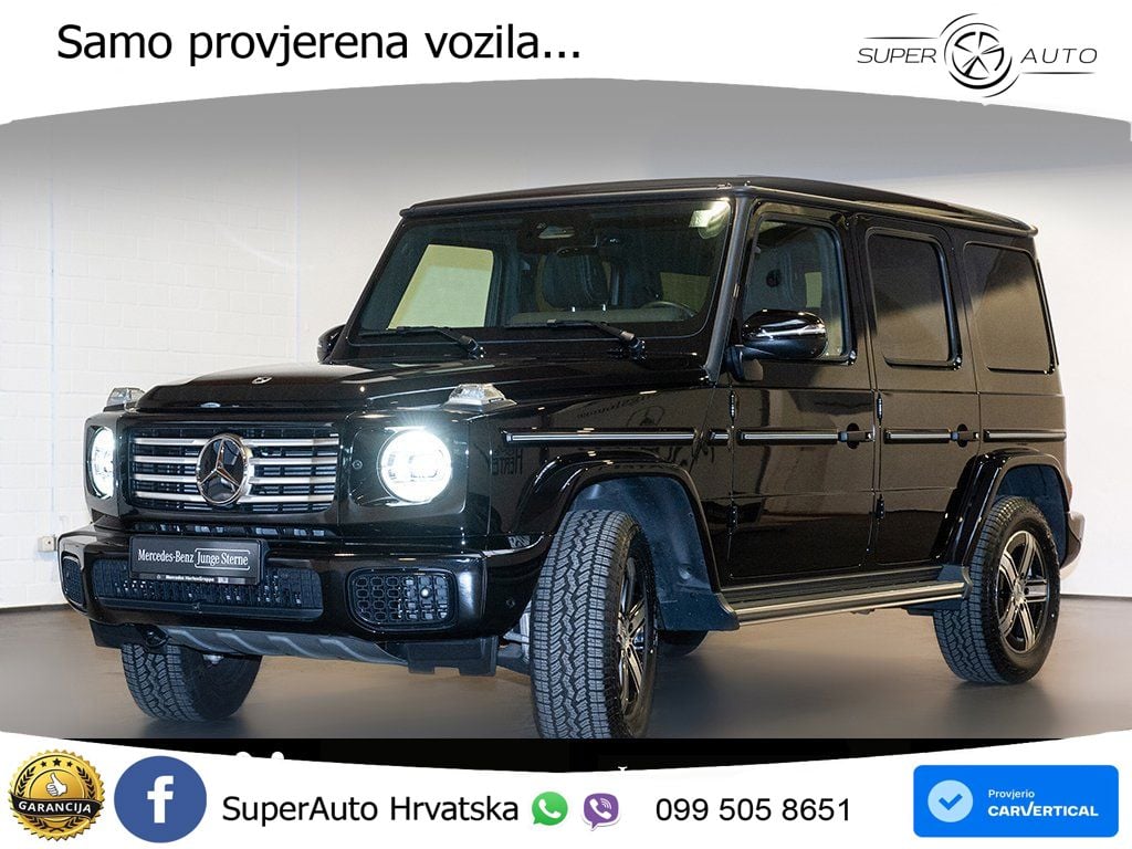 Mercedes G 450d Long (367 KS) 4MATIC 9G-TRONIC Exclusive LED+ACC