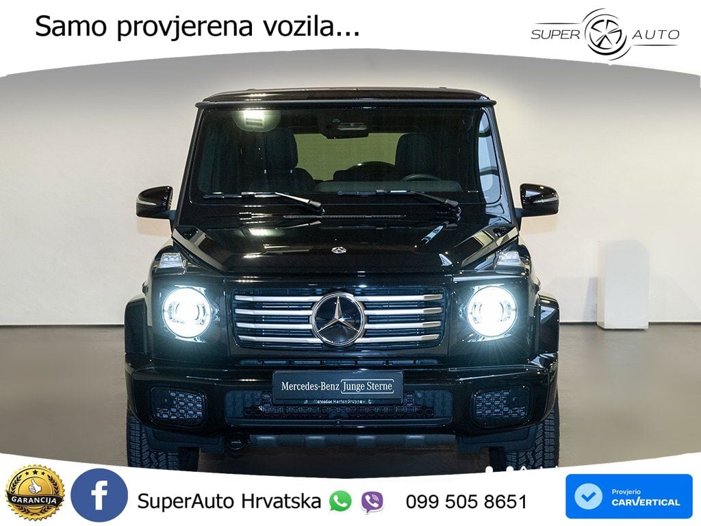 Mercedes G 450d Long (367 KS) 4MATIC 9G-TRONIC Exclusive LED+ACC