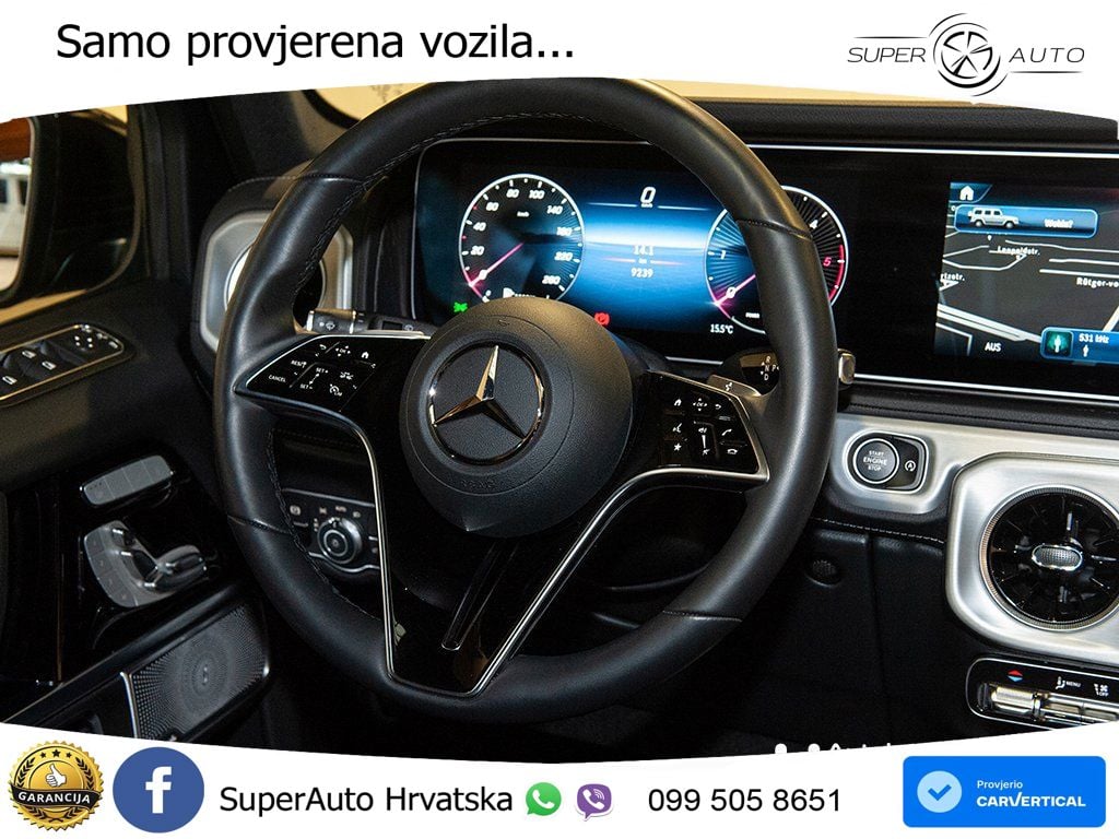 Mercedes G 450d Long (367 KS) 4MATIC 9G-TRONIC Exclusive LED+ACC