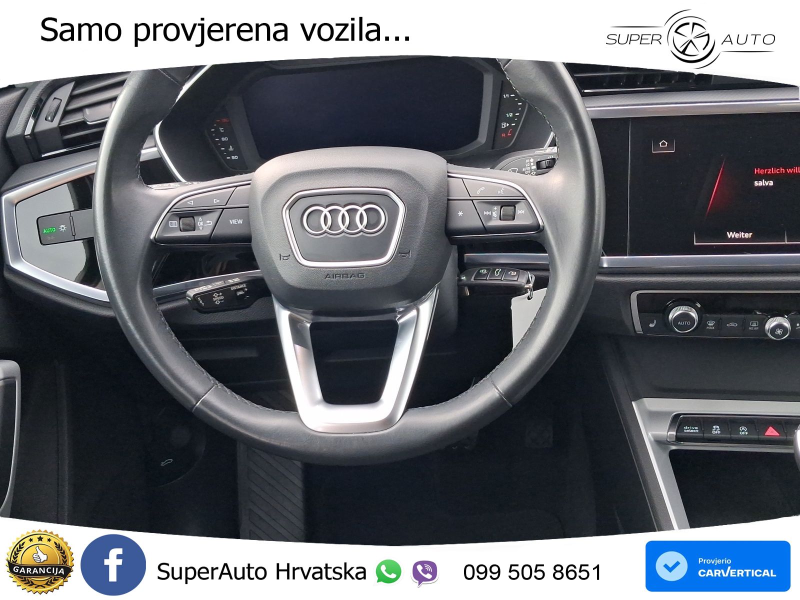 Audi Q3 II Sportback 40 TFSI (190 KS) quattro S tronic LED+GR SJED+ACC