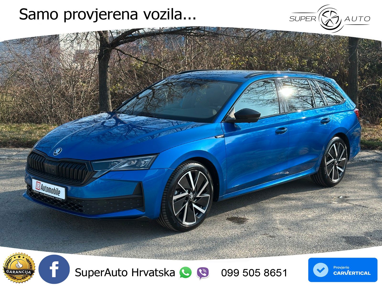Škoda Octavia Combi 2.0 TSI (204 KS) 4x4 DSG SportLine MATRIX+GR SJED+KAM