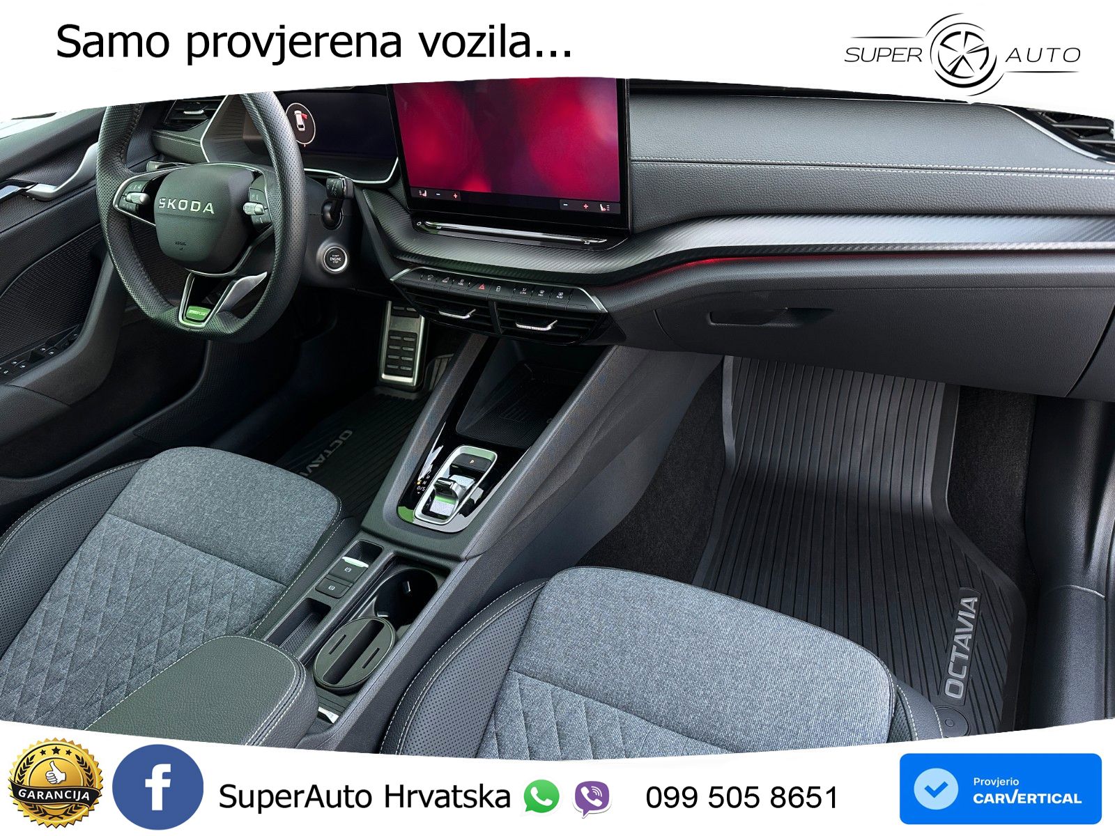 Škoda Octavia Combi 2.0 TSI (204 KS) 4x4 DSG SportLine MATRIX+GR SJED+KAM