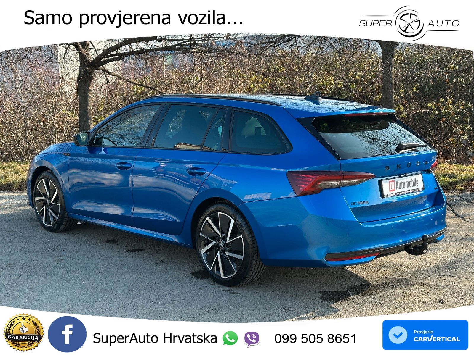 Škoda Octavia Combi 2.0 TSI (204 KS) 4x4 DSG SportLine MATRIX+GR SJED+KAM