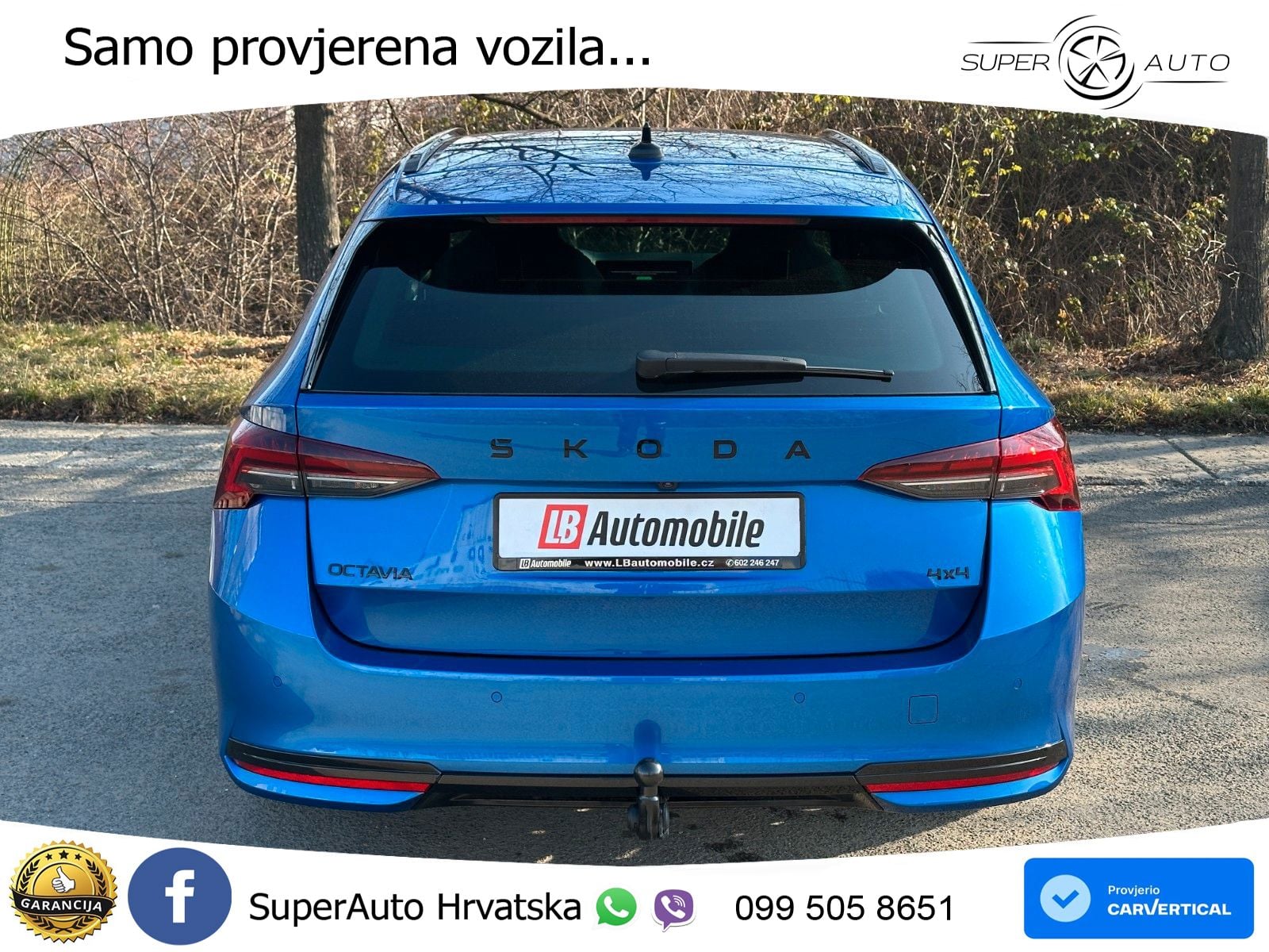 Škoda Octavia Combi 2.0 TSI (204 KS) 4x4 DSG SportLine MATRIX+GR SJED+KAM