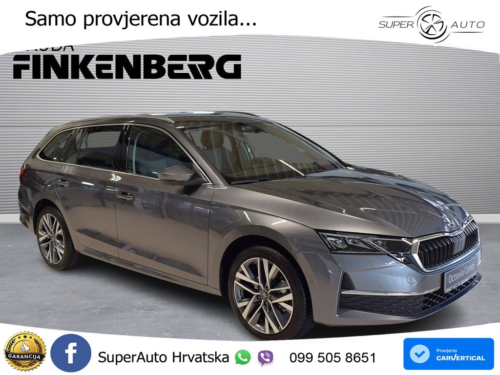 Škoda Octavia Combi 1.5 TSI (150 KS) DSG MATRIX+GR SJED+KAM