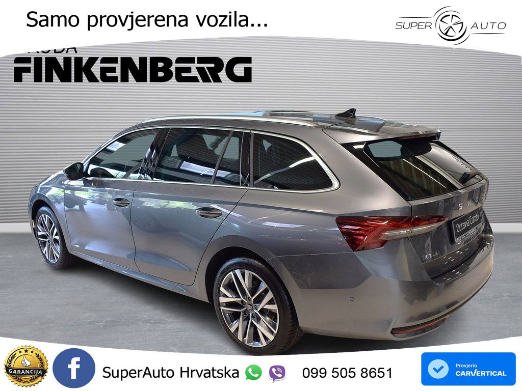 Škoda Octavia Combi 1.5 TSI (150 KS) DSG MATRIX+GR SJED+KAM