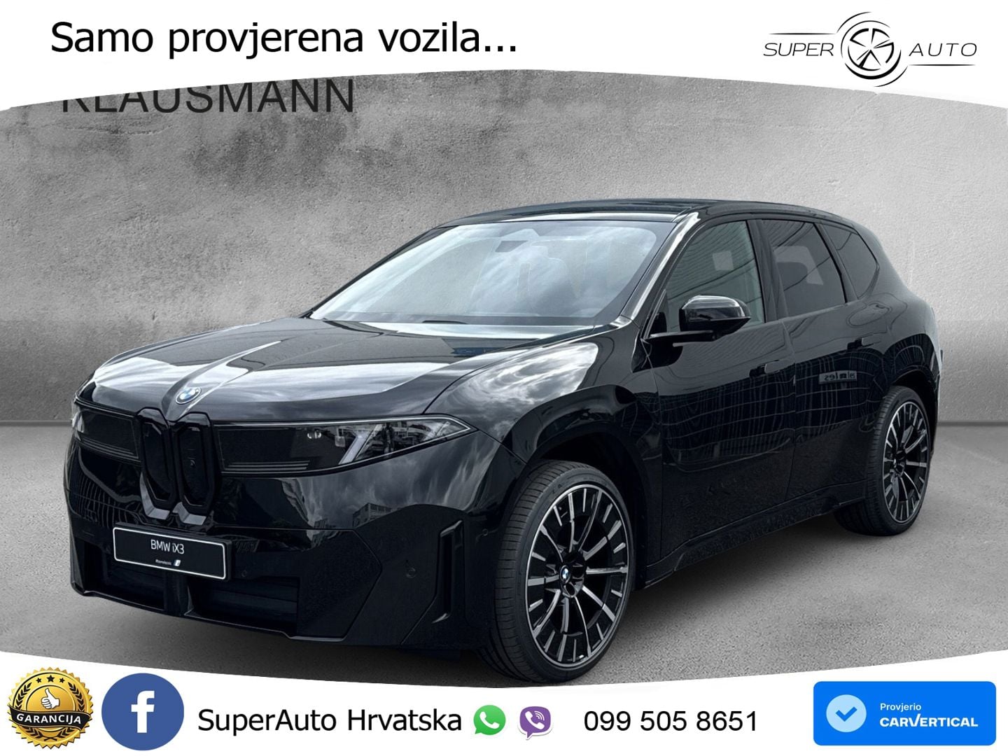 BMW iX3 40 82.6 kWh (320 KS)