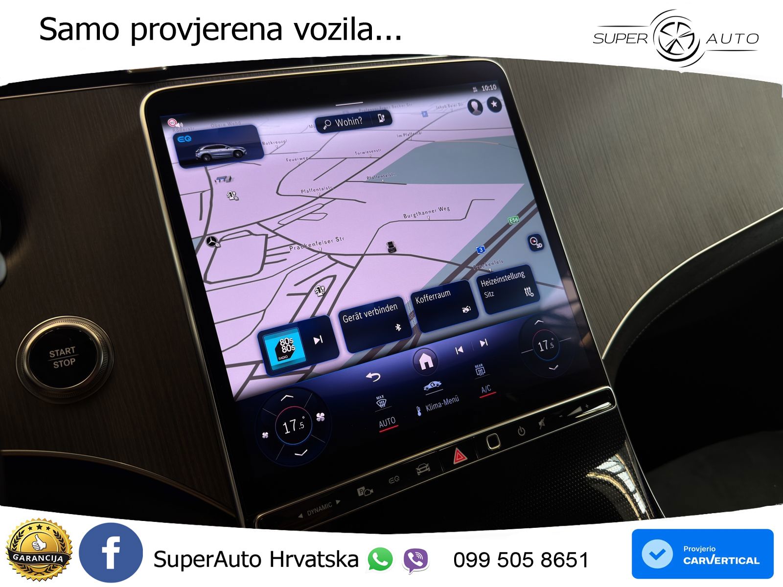 Mercedes EQE SUV 350 100 kWh (292 KS) 4MATIC AMG ACC+GR SJED+360+PANO