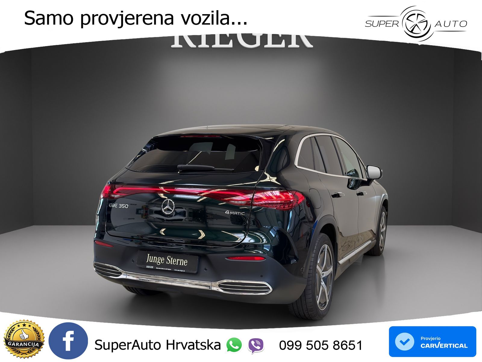 Mercedes EQE SUV 350 100 kWh (292 KS) 4MATIC AMG ACC+GR SJED+360+PANO