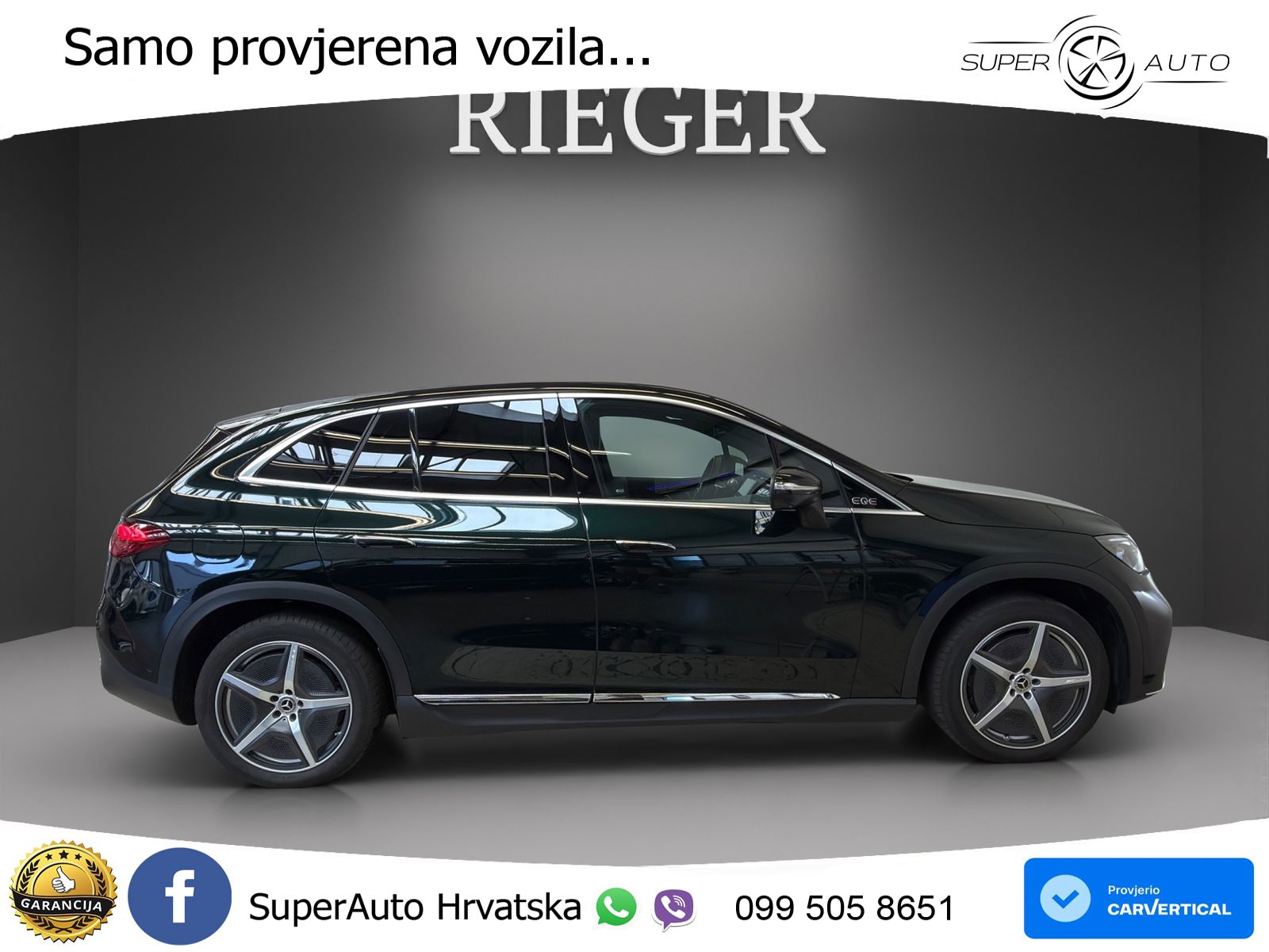 Mercedes EQE SUV 350 100 kWh (292 KS) 4MATIC AMG ACC+GR SJED+360+PANO
