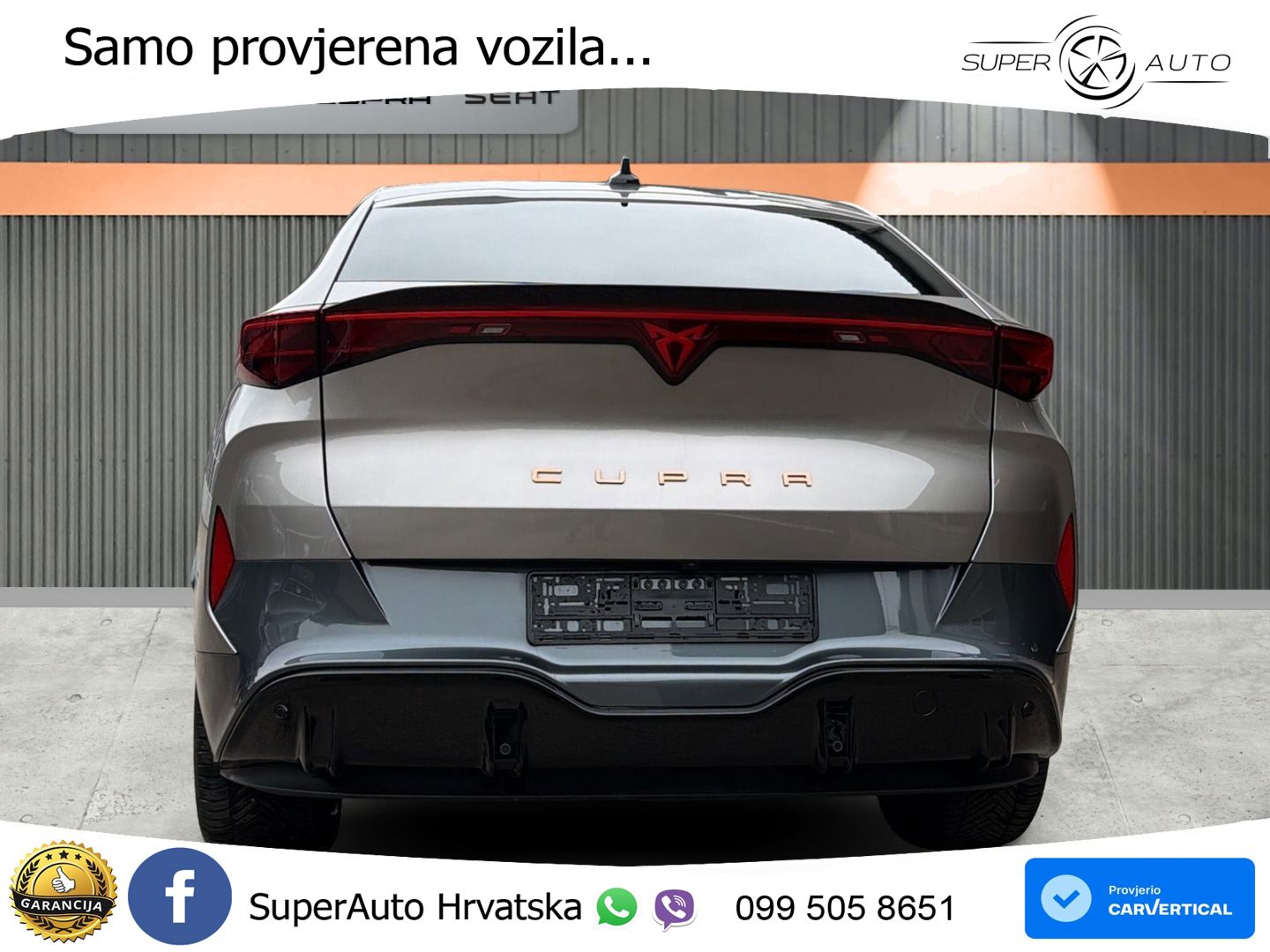 Cupra Tavascan 82 kWh (286 KS) LED+GR SJED+ACC