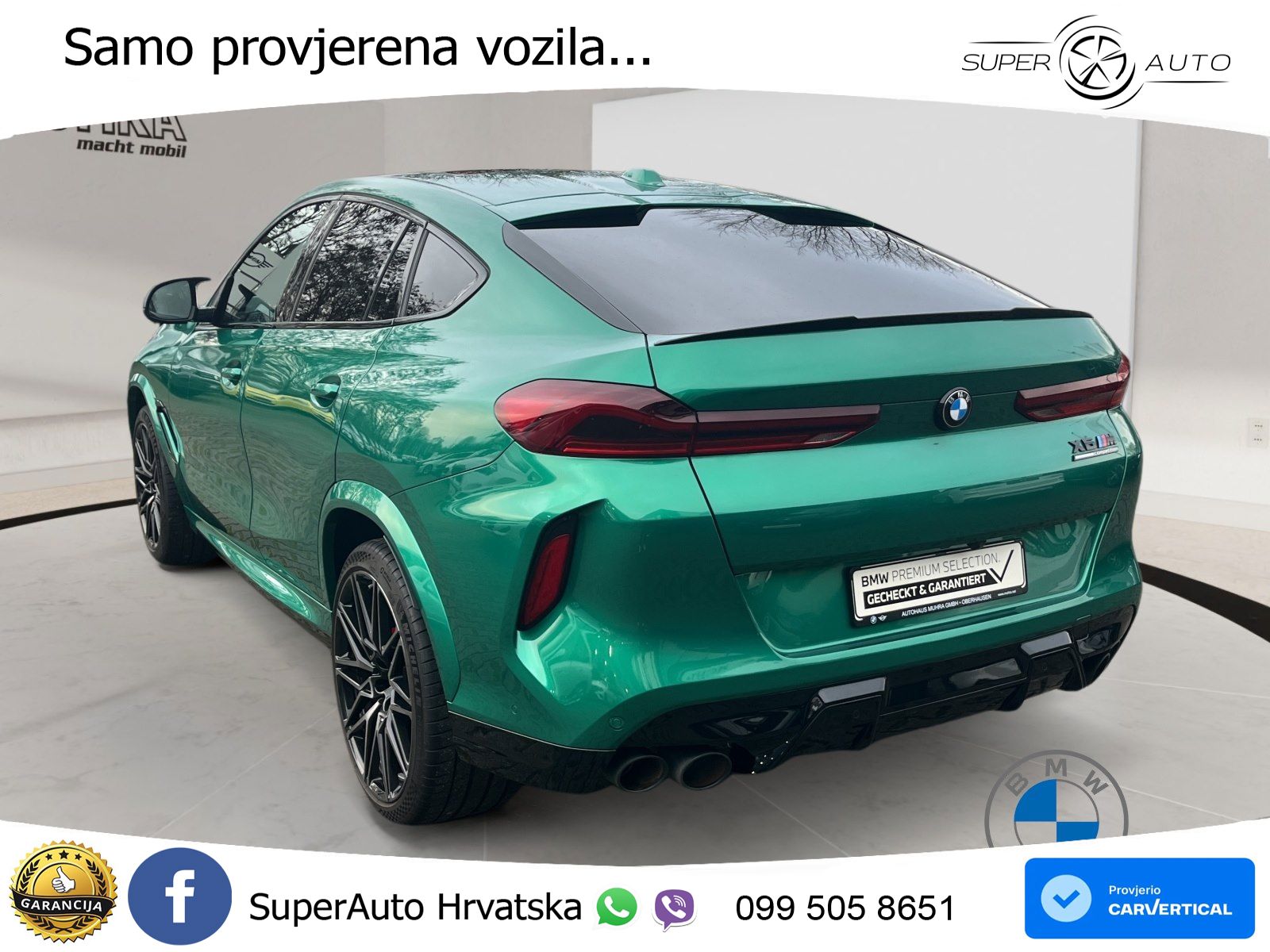 BMW X6 M Competition 4.4 V8 (625 KS) xDrive Steptronic ACC+HEAD+4xGR SJED+360+PANO