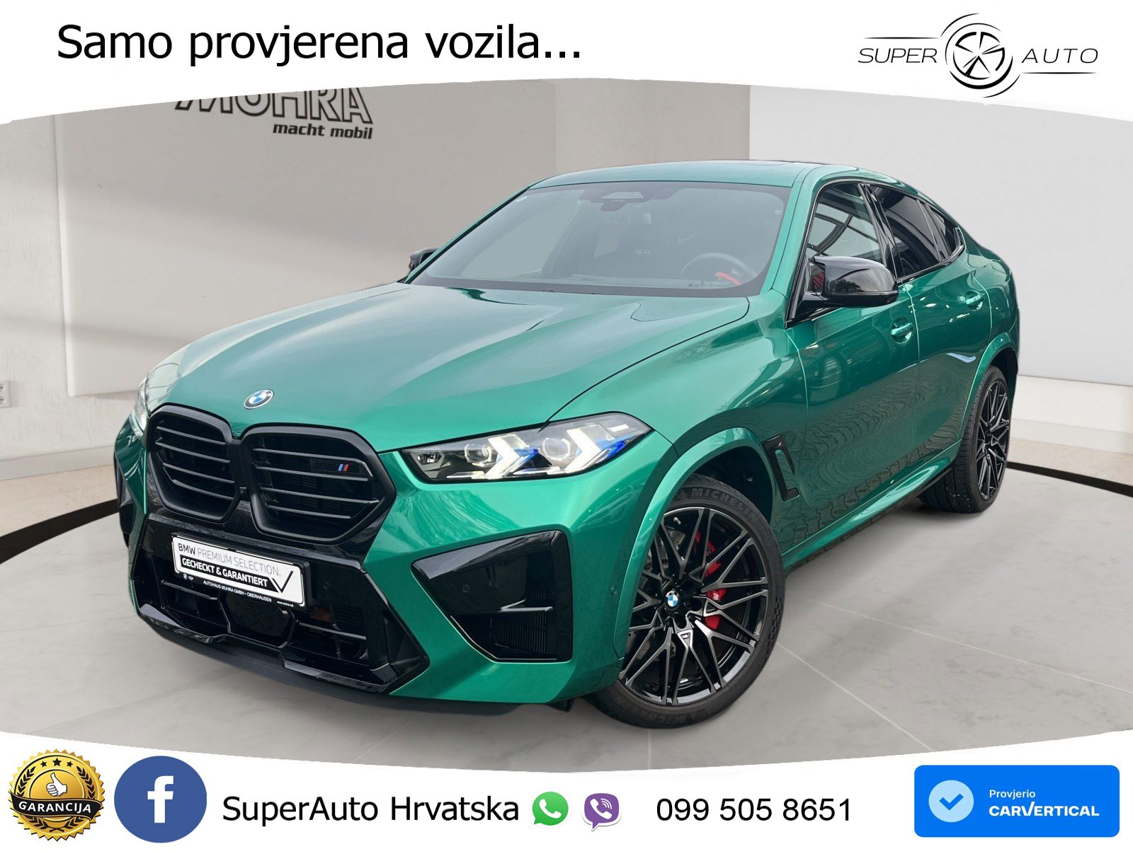 BMW X6 M Competition 4.4 V8 (625 KS) xDrive Steptronic ACC+HEAD+4xGR SJED+360+PANO