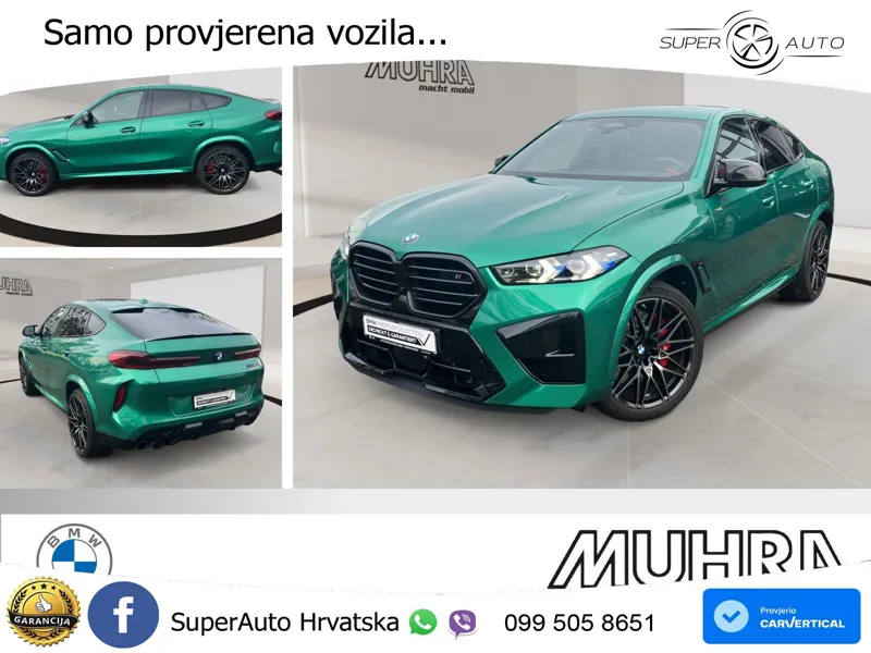 BMW X6 M Competition 4.4 V8 (625 KS) xDrive Steptronic ACC+HEAD+4xGR SJED+360+PANO