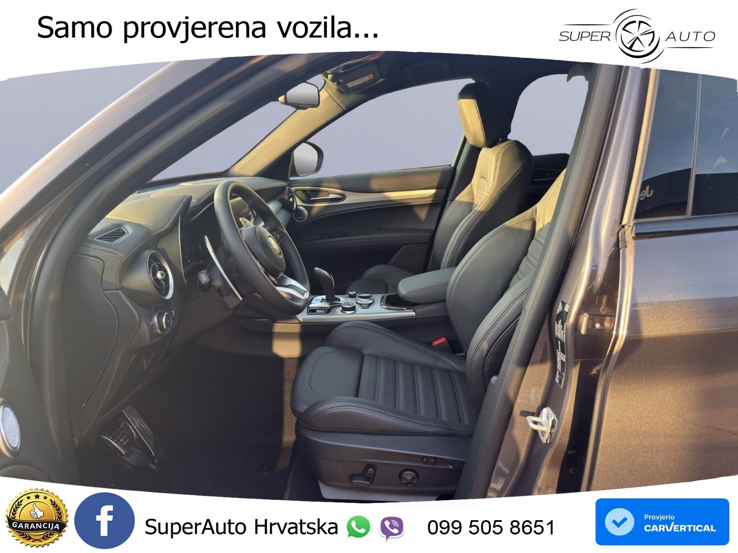 Alfa Romeo Stelvio 2.0 Turbo (280 KS) Q4 Automatic LED+GR SJED+ACC