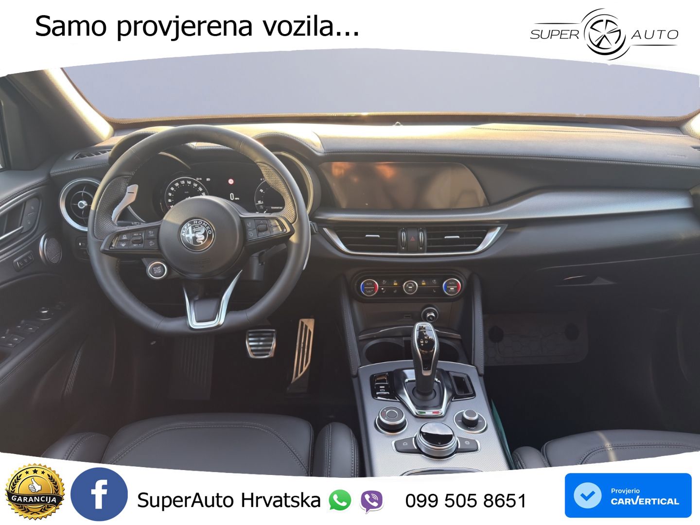 Alfa Romeo Stelvio 2.0 Turbo (280 KS) Q4 Automatic LED+GR SJED+ACC