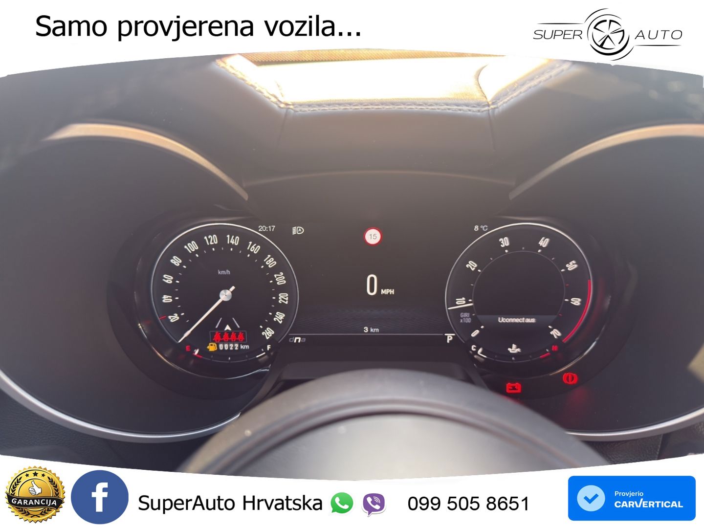 Alfa Romeo Stelvio 2.0 Turbo (280 KS) Q4 Automatic LED+GR SJED+ACC