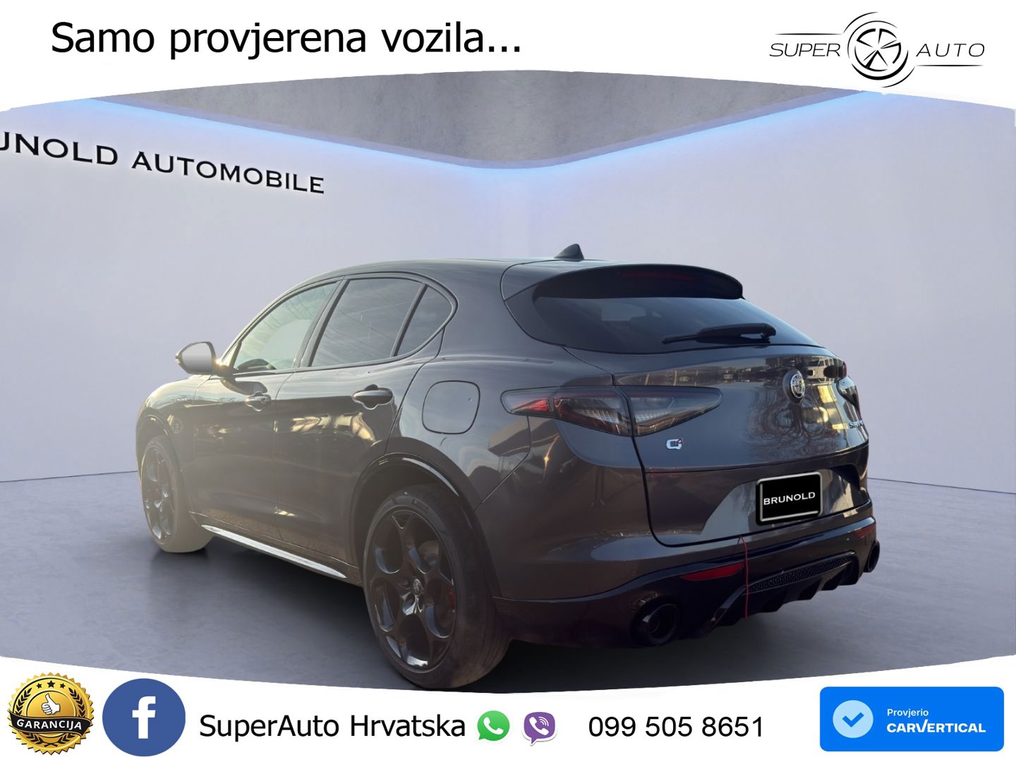 Alfa Romeo Stelvio 2.0 Turbo (280 KS) Q4 Automatic LED+GR SJED+ACC